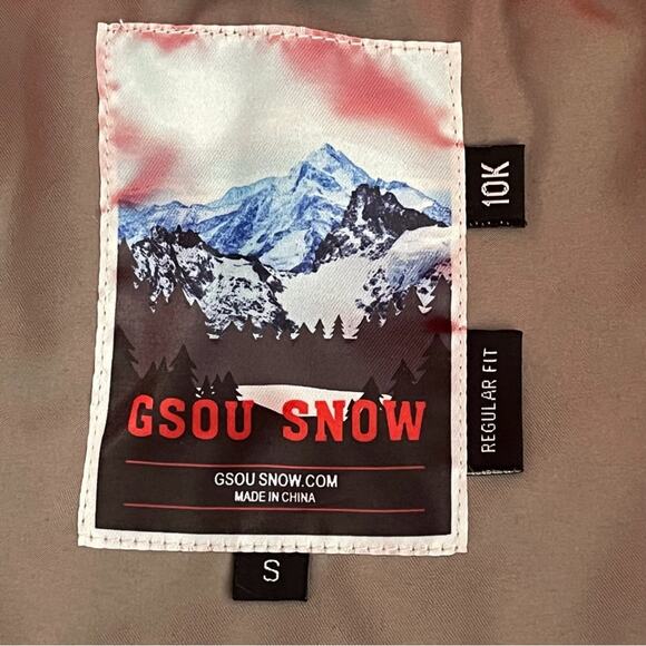 GSOU Snow Ski Turquoise Jacket Regular Fit 10K Small EUC - Picture 2 of 14